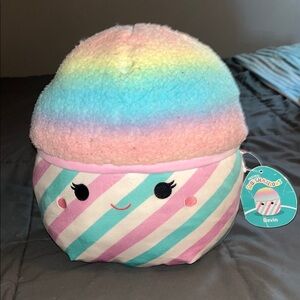 Squishmallows Pink and Blue Bevin Plush